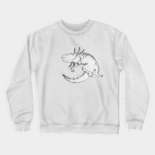 dotted axolotl Crewneck Sweatshirt